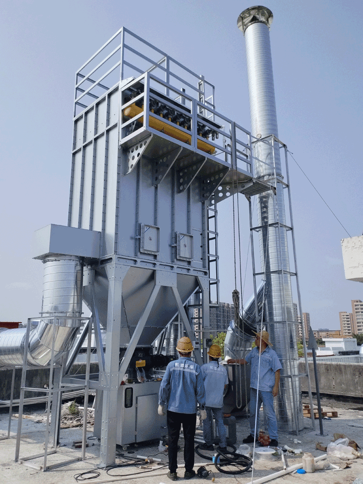 高效凈化，綠色未來 廣東熙悅環(huán)境脈沖除塵器引領VOCs廢氣與粉塵處理新標準